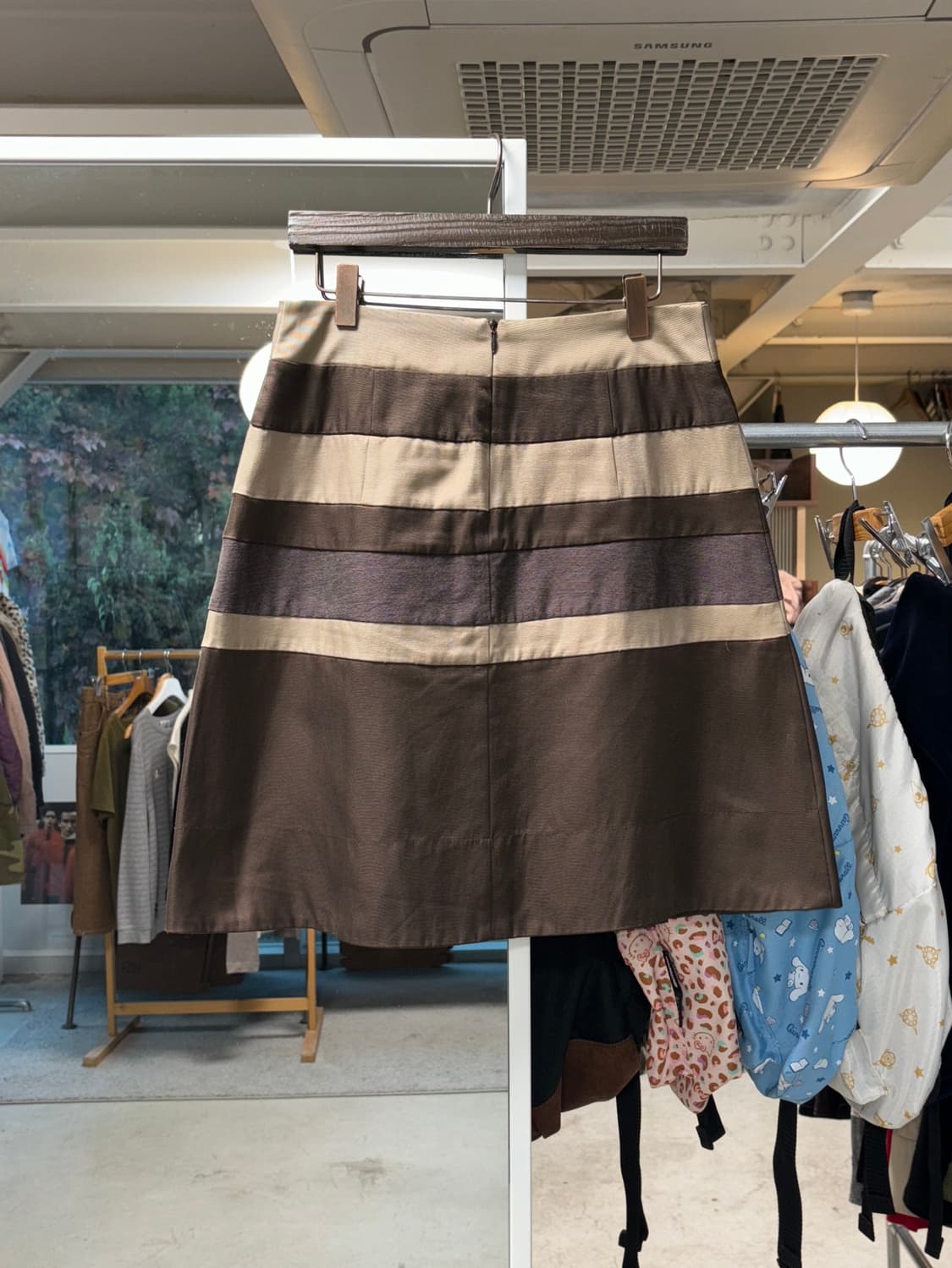 스포츠막스 게더 플레어 스커트 상품이미지3