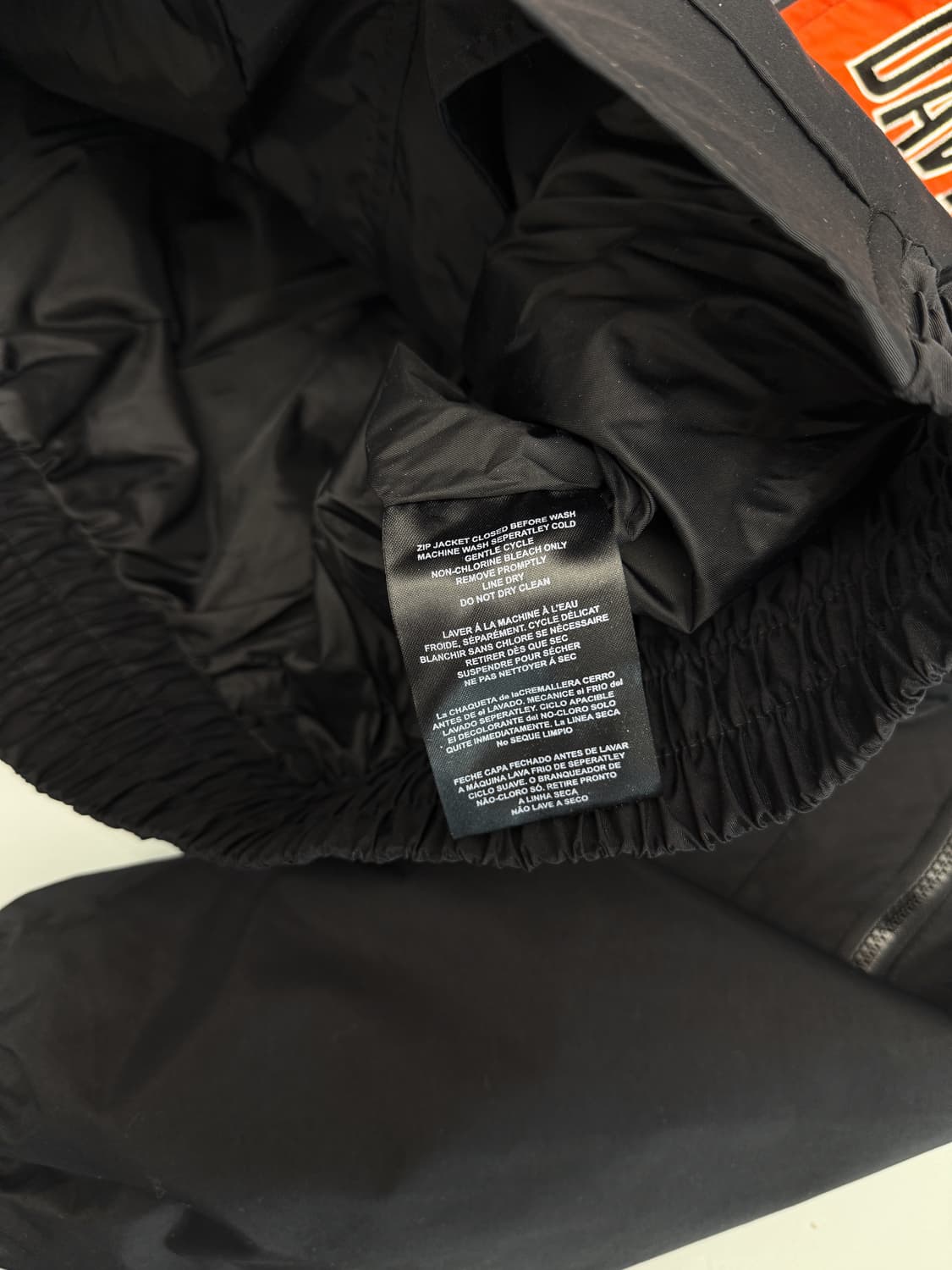 할리데이비슨 루즈핏 빅로고 레이싱 나일론 봄버 자켓 상품이미지10