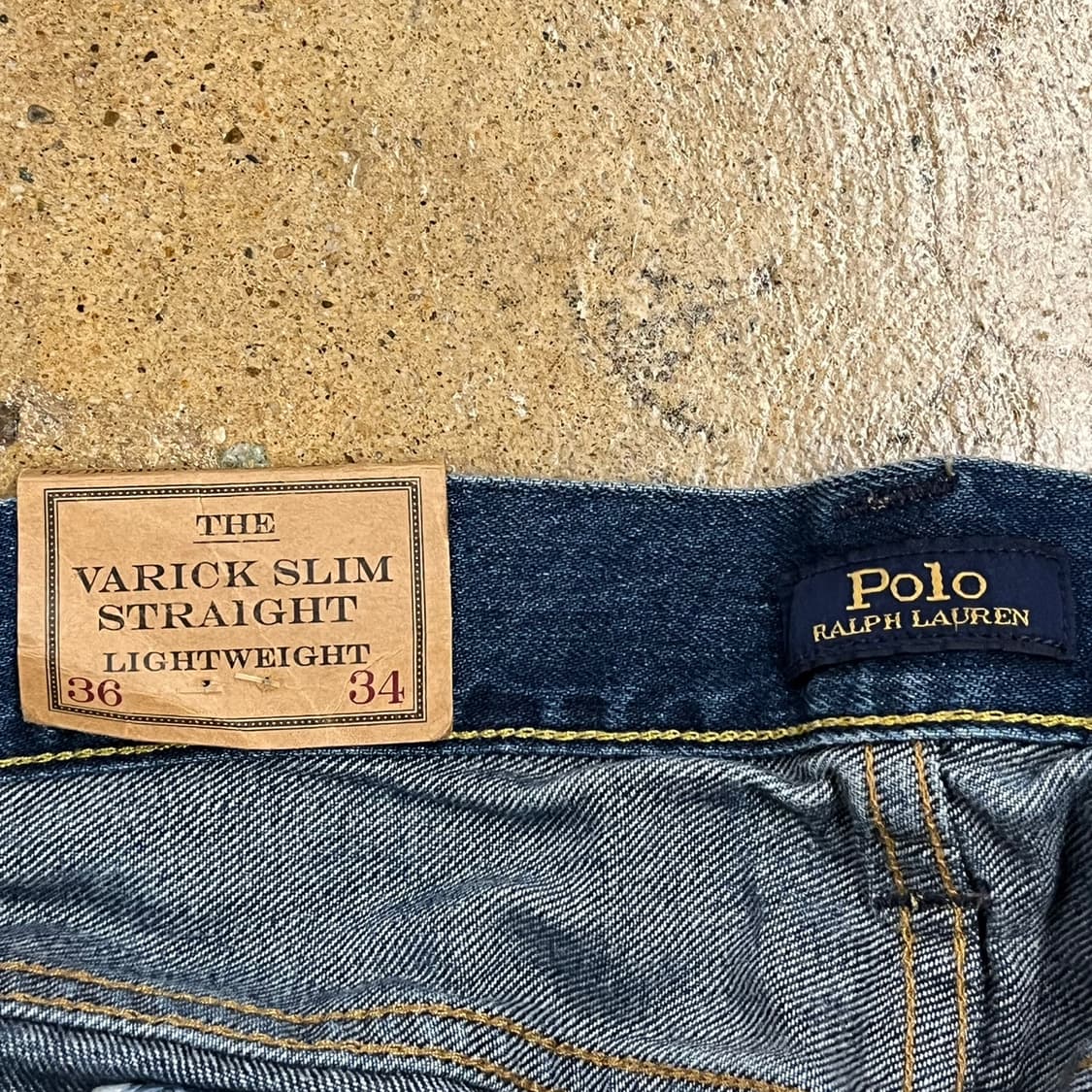 [정품] 폴로 랄프로렌 데미지 워싱 청바지 b8 상품이미지8