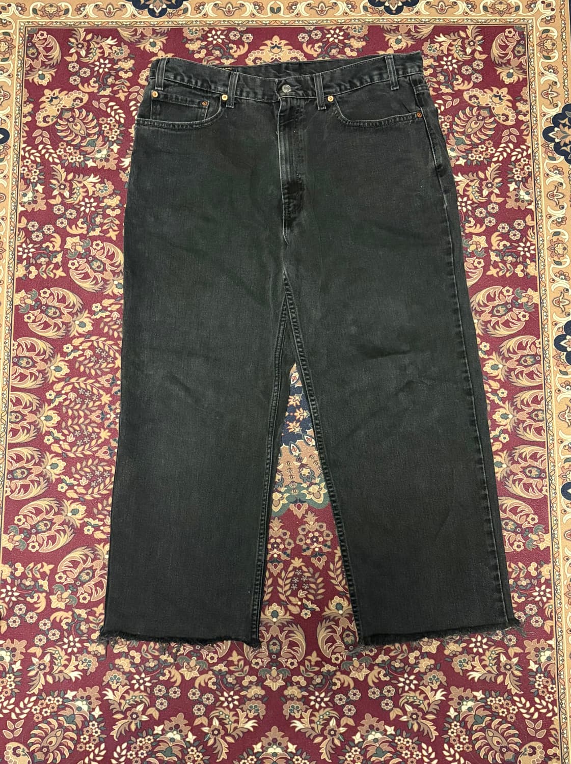 [38] 빈티지 01 리바이스 550-0260 블랙 데님팬츠 상품이미지1