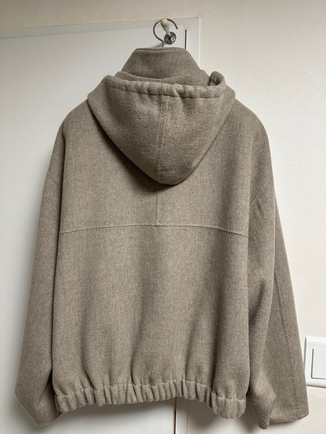 포터리 울 캐시미어 후디드 점퍼 4사이즈 상품이미지3