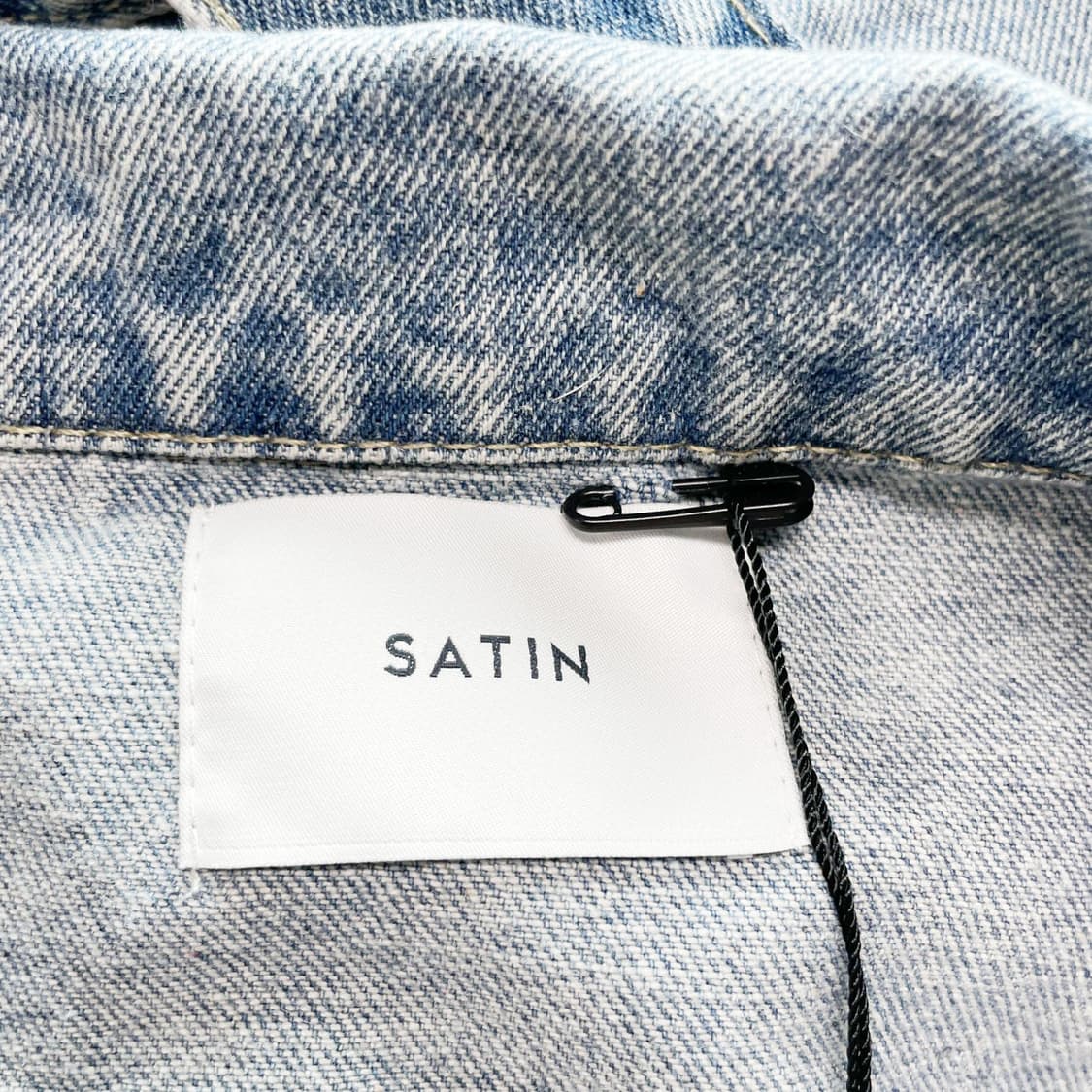 SATIN 택새상품 청자켓 S 상품이미지4