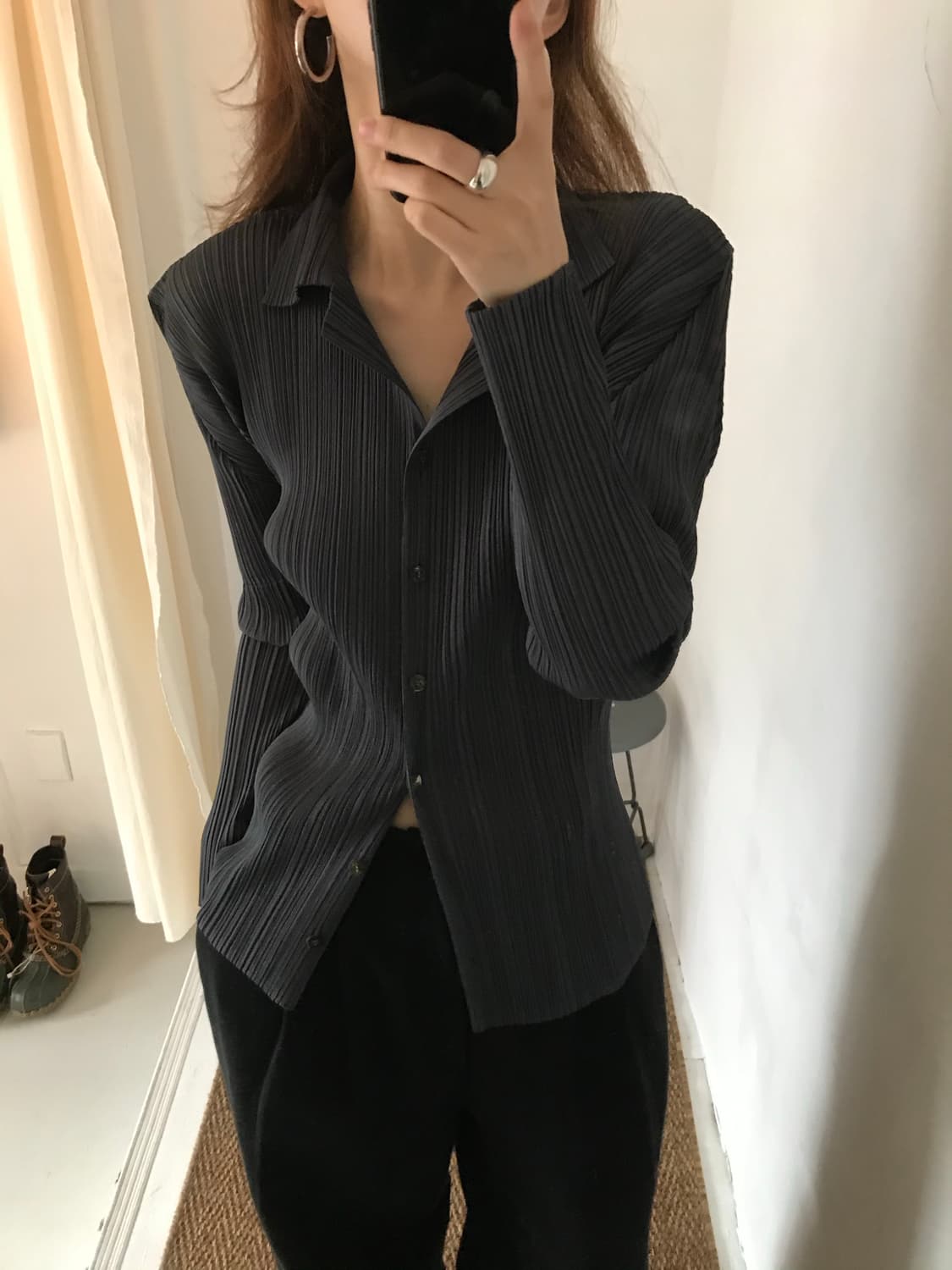 grey cardigan 상품이미지7