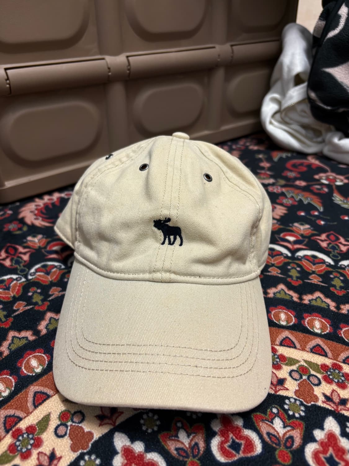 A&F 아베크롬비 베이지 볼캡🇺🇸 상품이미지2