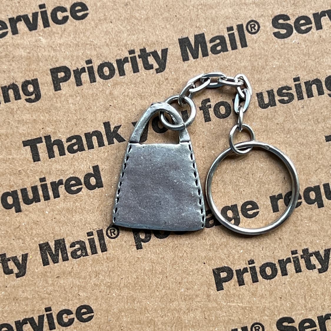 90s vtg Mini Bag Charm Keyring 상품이미지2