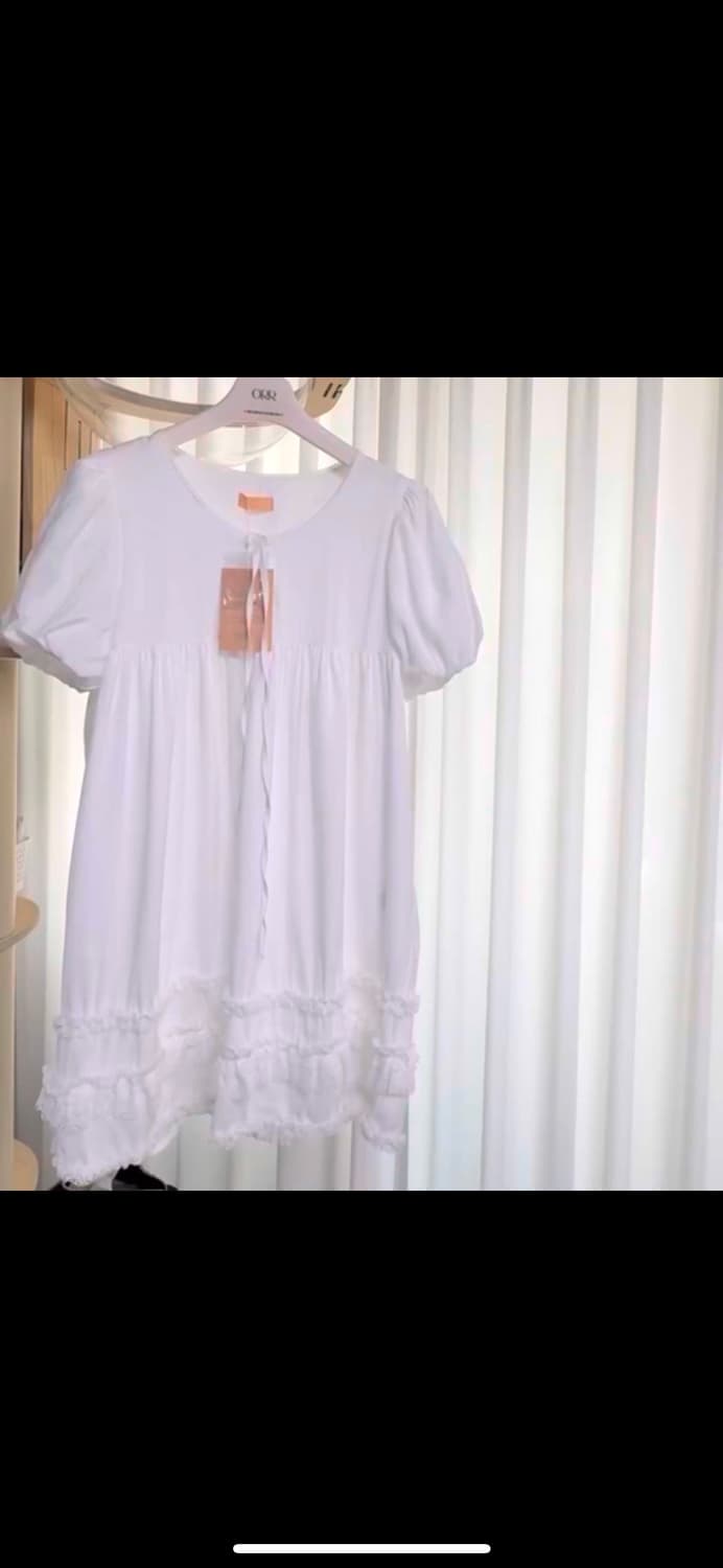 시눈 레이스 퍼프 드레스 상품이미지6