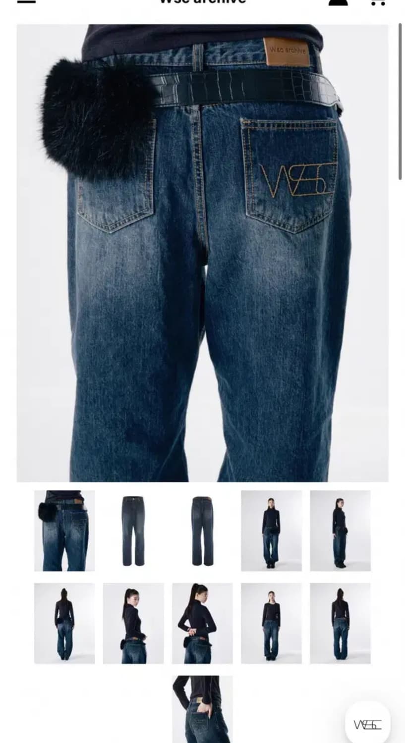 Wsc archive vintage jeans 상품이미지1