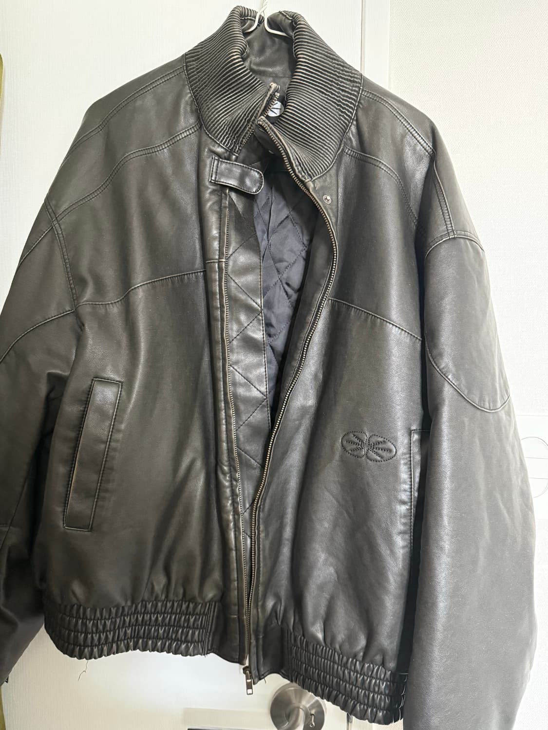 ertr 이알티알 레더 자켓 상품이미지1