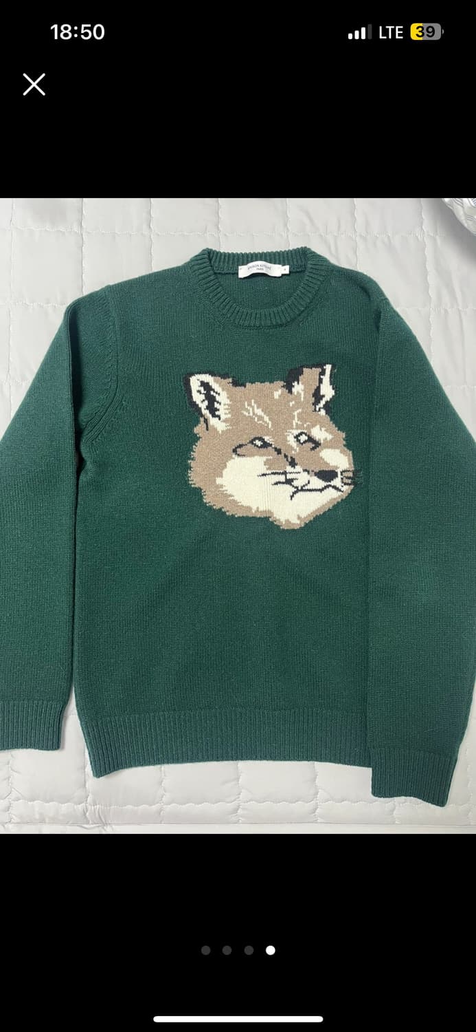 메종키츠네 빅헤드 니트 상품이미지1