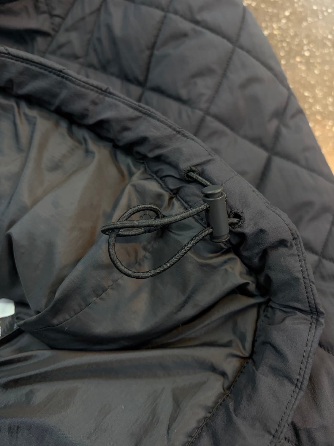 유니클로 C pufftech 블랙 퀼팅 경량 블루종 XL 상품이미지4