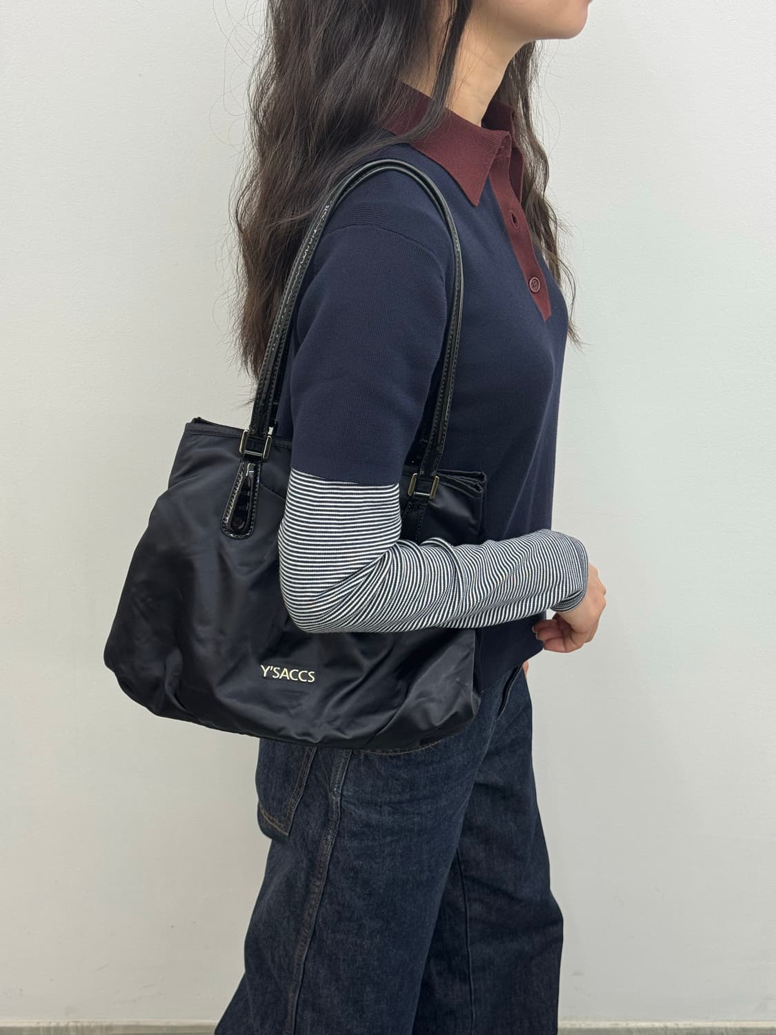 요지야마모토 Y’SACCS YSACCS 토트백 숄더백 상품이미지1