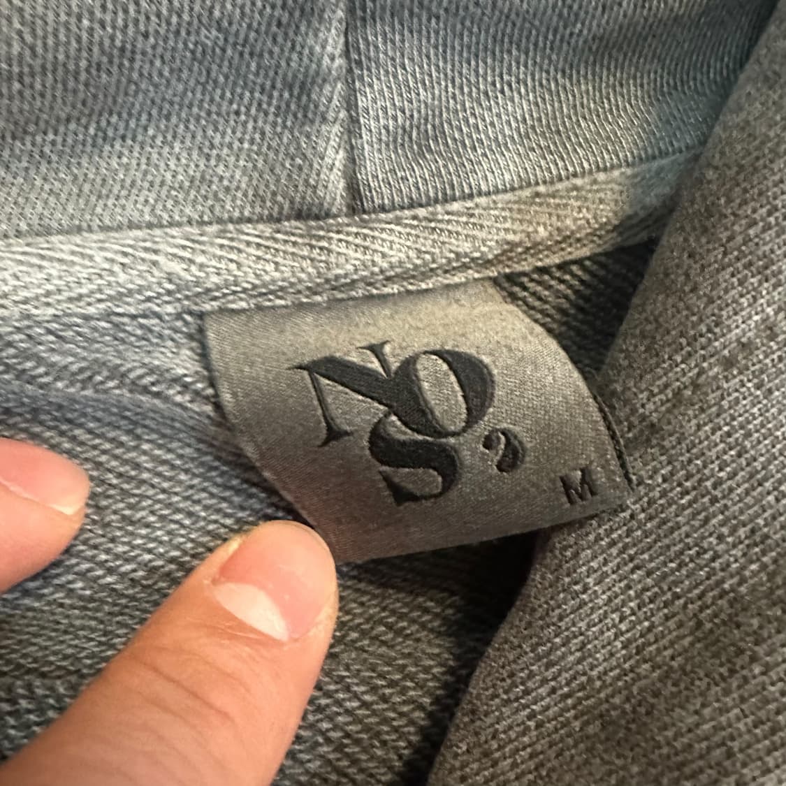  NOS7 노스세븐 피그먼트 후드티 상품이미지4