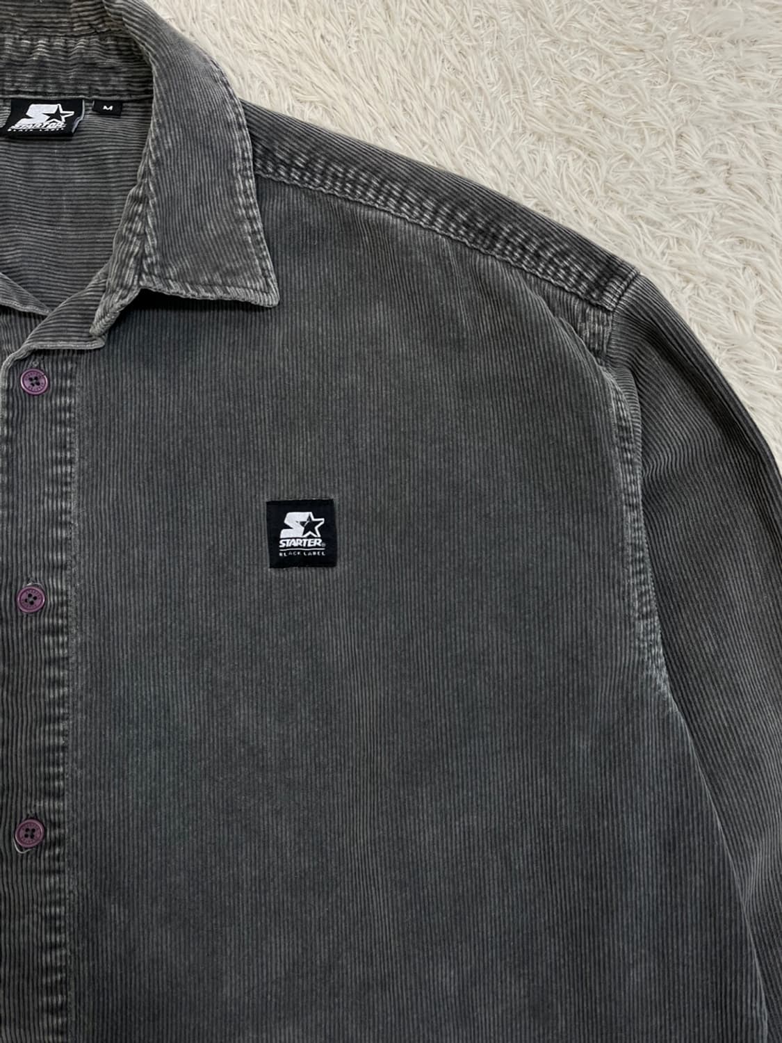 스타터 코듀로이 오버핏 셔츠/#2615 상품이미지2