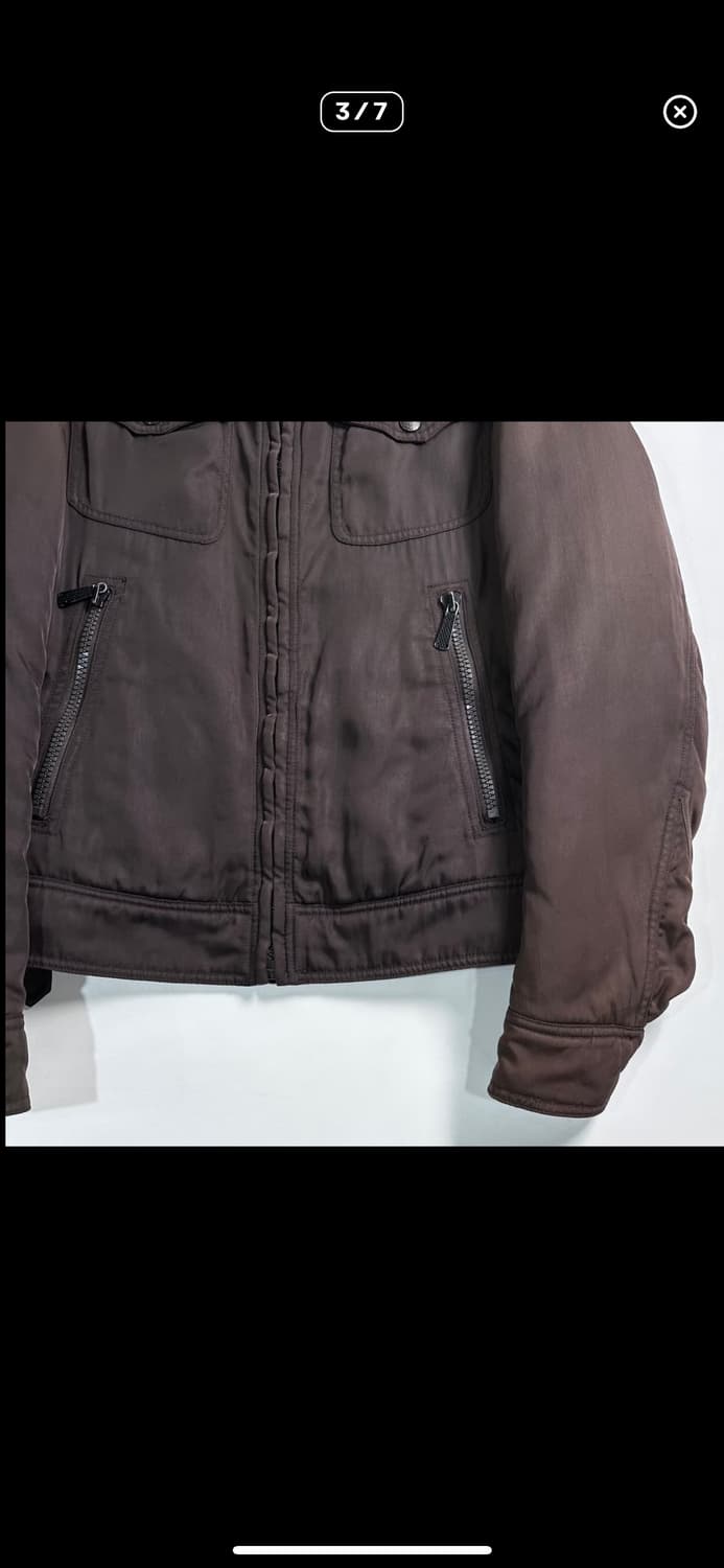 디젤 브라운 봄버 자켓 상품이미지3