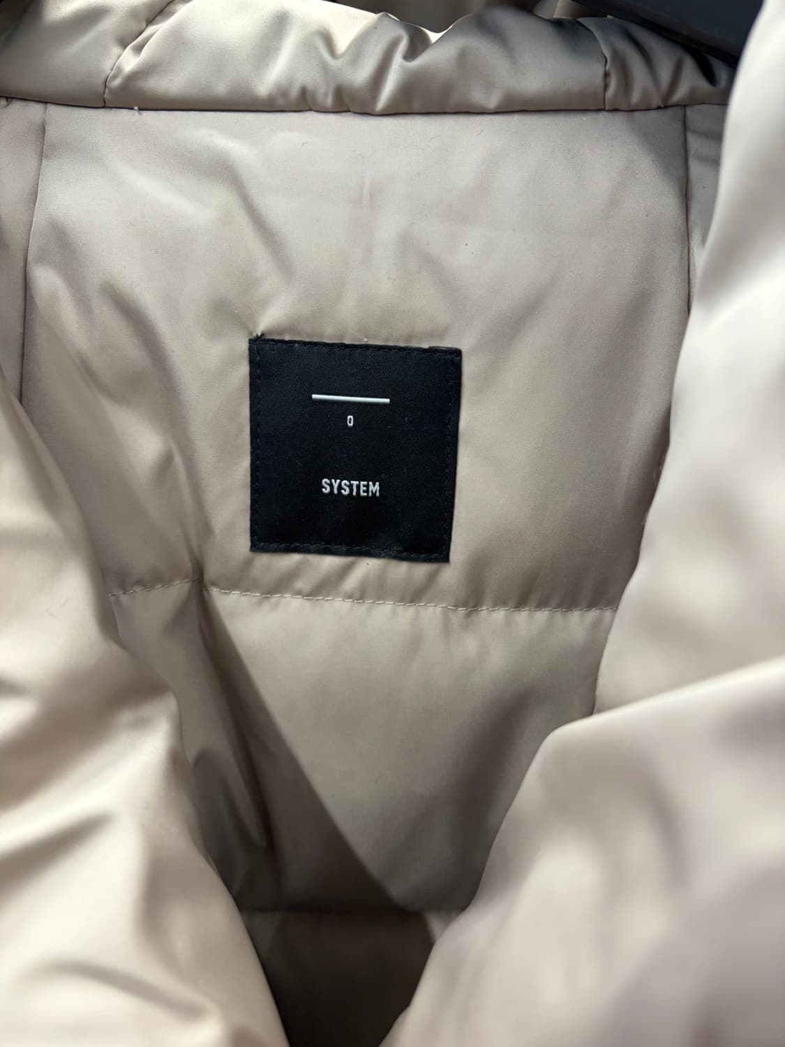 시스템 SYSTEM 구스다운 패딩 코트 상품이미지5