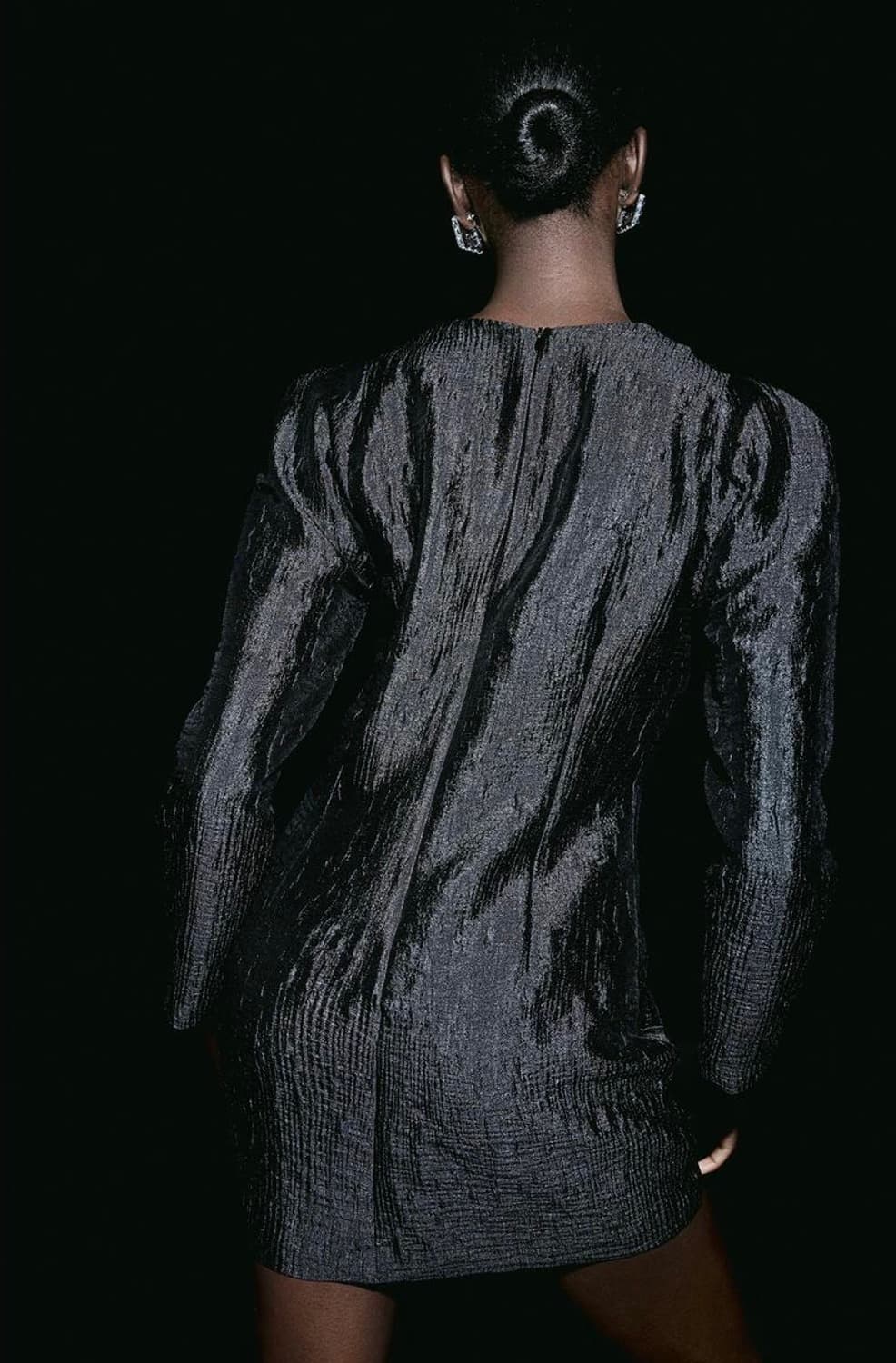 H&M 자카드 미니 드레스 원피스 상품이미지2