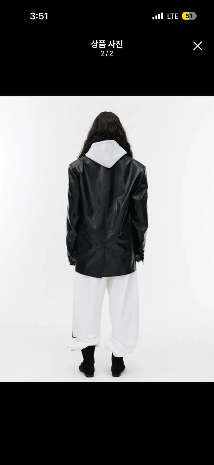 에스이오 레더자켓 상품이미지2