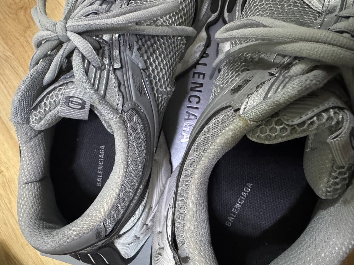 [42] 발렌시아가 스테이플러 스니커즈 그레이 상품이미지8