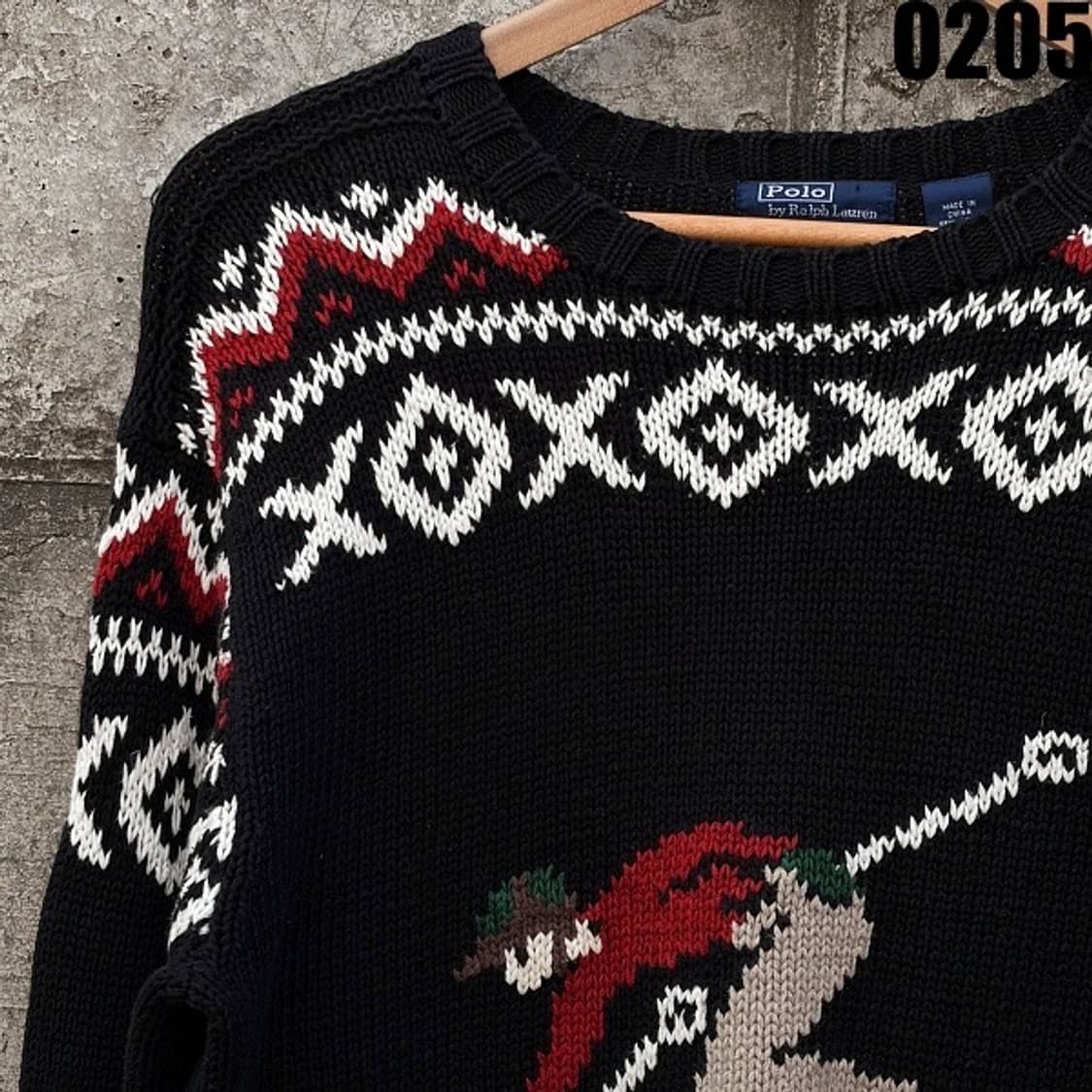 폴로 랄프로렌 스키 그래픽 니트 스웨터 L 0205  상품이미지3