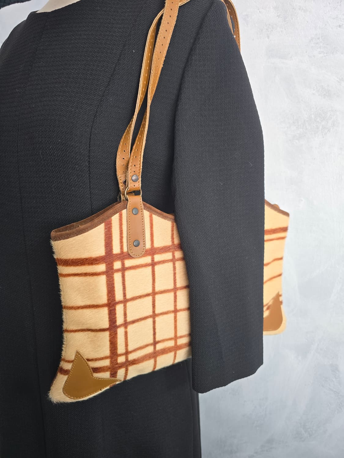 JAMIN PUECH 체크 패턴 송치 토트백 상품이미지8
