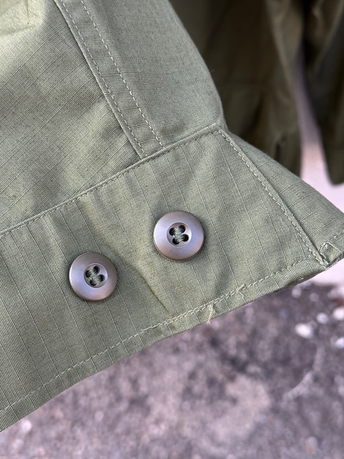 미사용) 60s 미군 오리지널 정글퍼티그 자켓 (XL) 상품이미지4