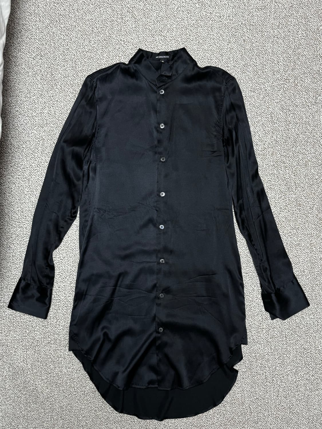 앤드뮐미스터 FW16 실크 롱 셔츠 상품이미지3