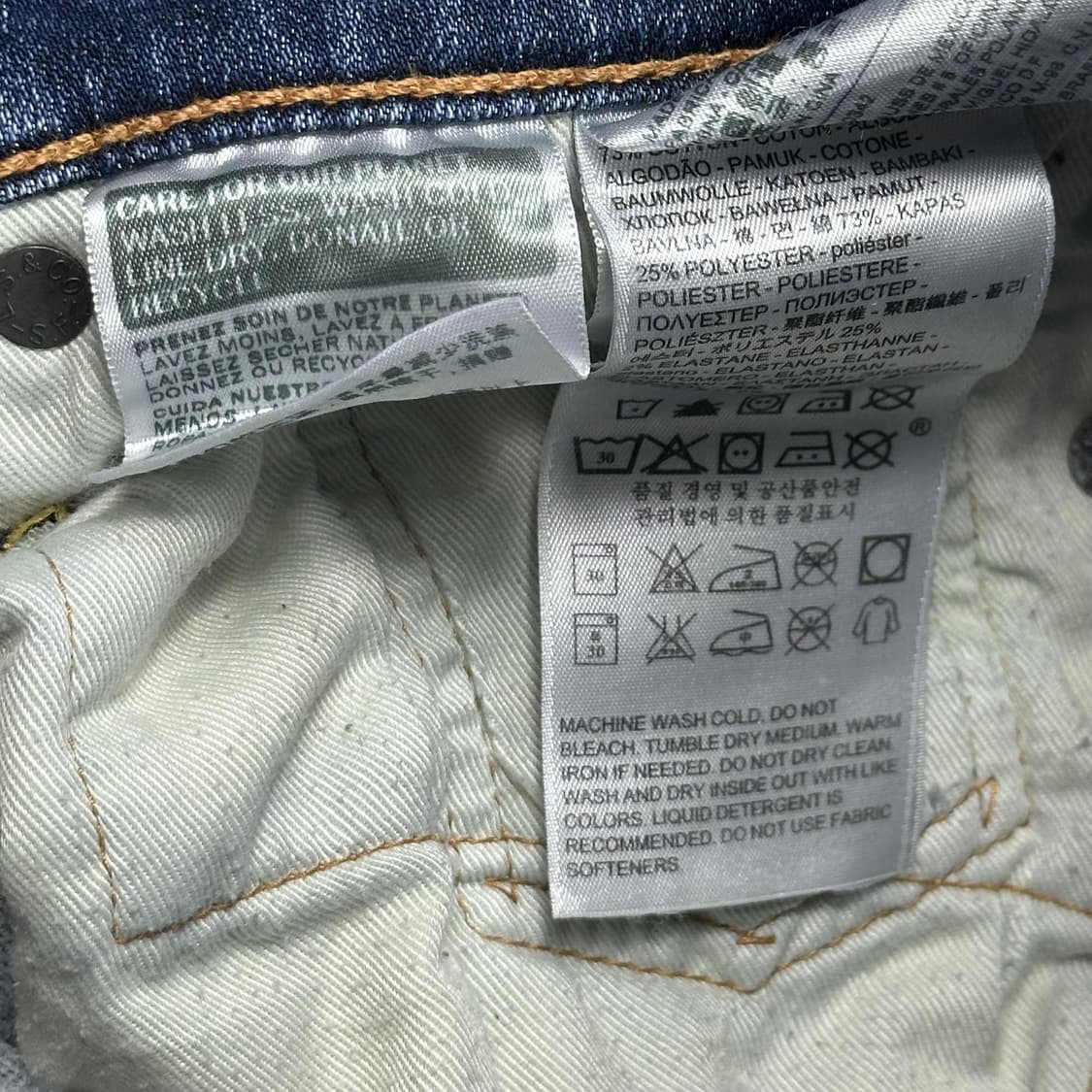 리바이스 511 오리지널 데님 팬츠 (30인치) 상품이미지6