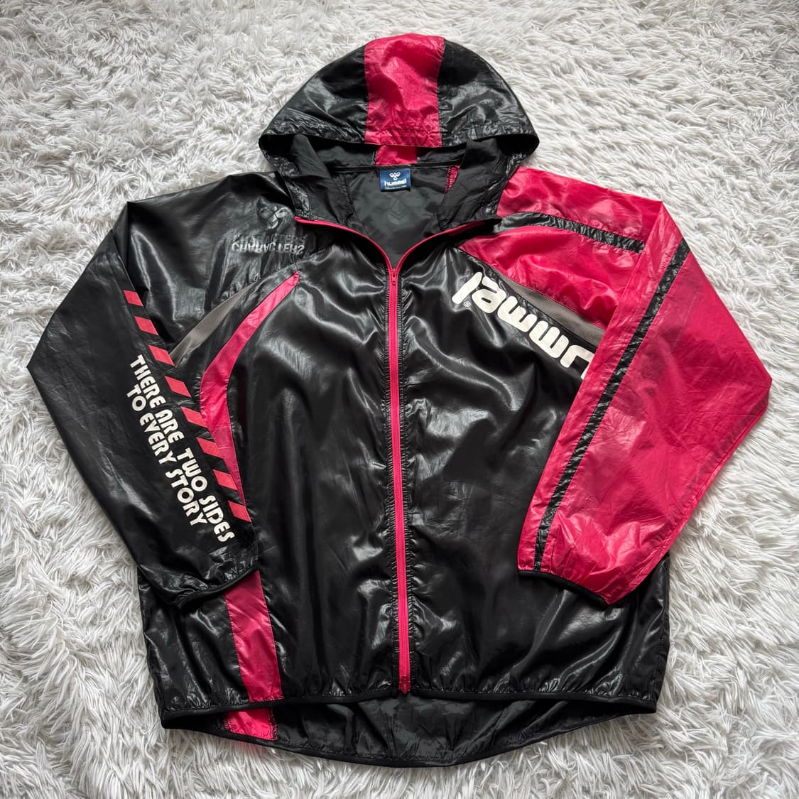HUMMEL 일본빈티지 나일론 바람막이 험멜 빈티지바람막이 XL 105 상품이미지2