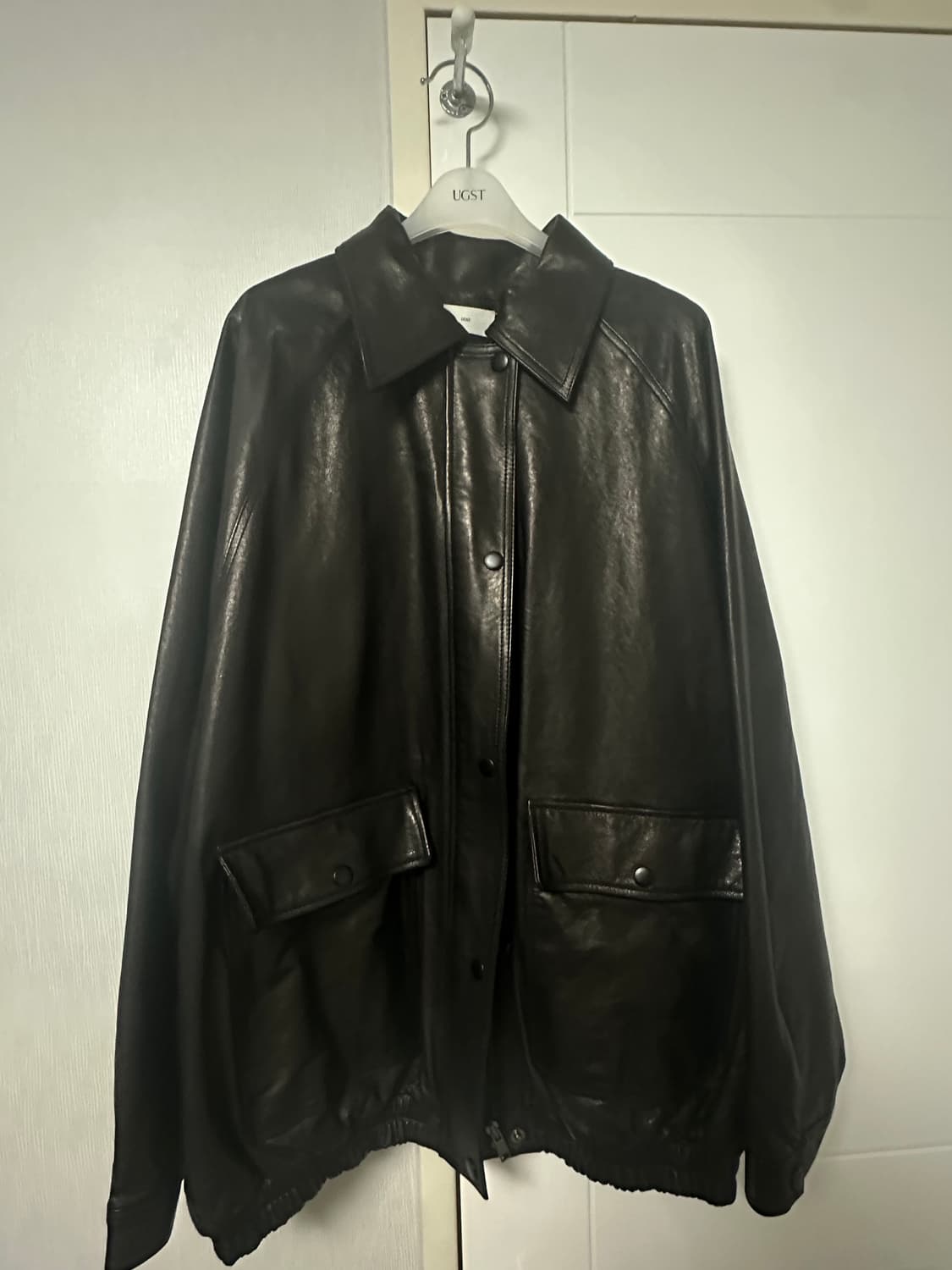새상품)UGST 어그스트 빈티지 램스킨 레더자켓 상품이미지2