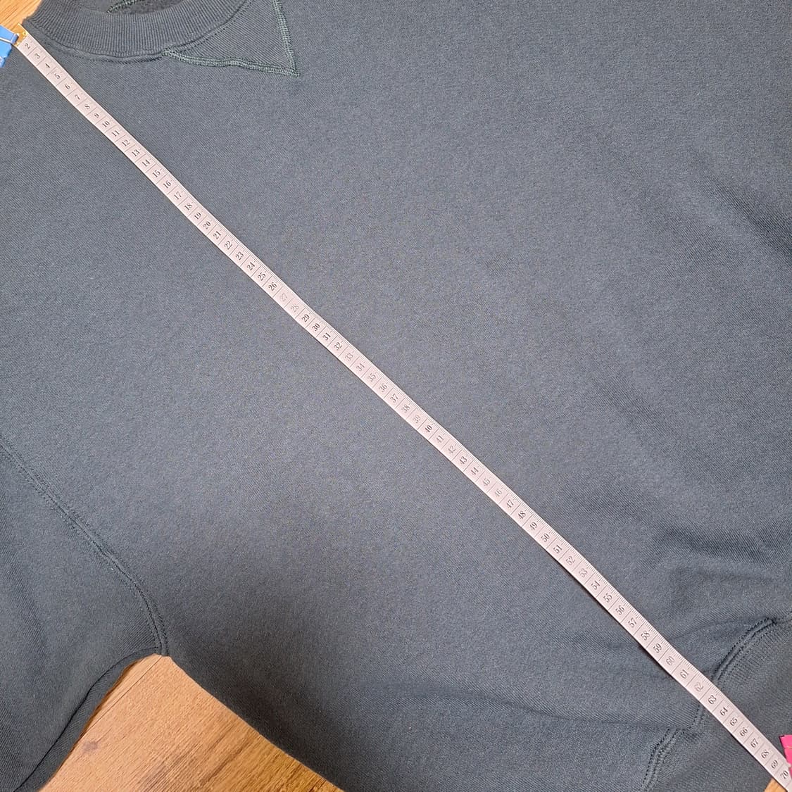 90s 러셀 스웻셔츠 다크그린 XL 상품이미지9