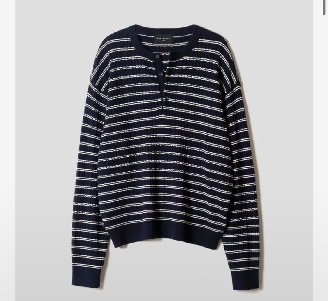 포커페이스 니트 상품이미지1