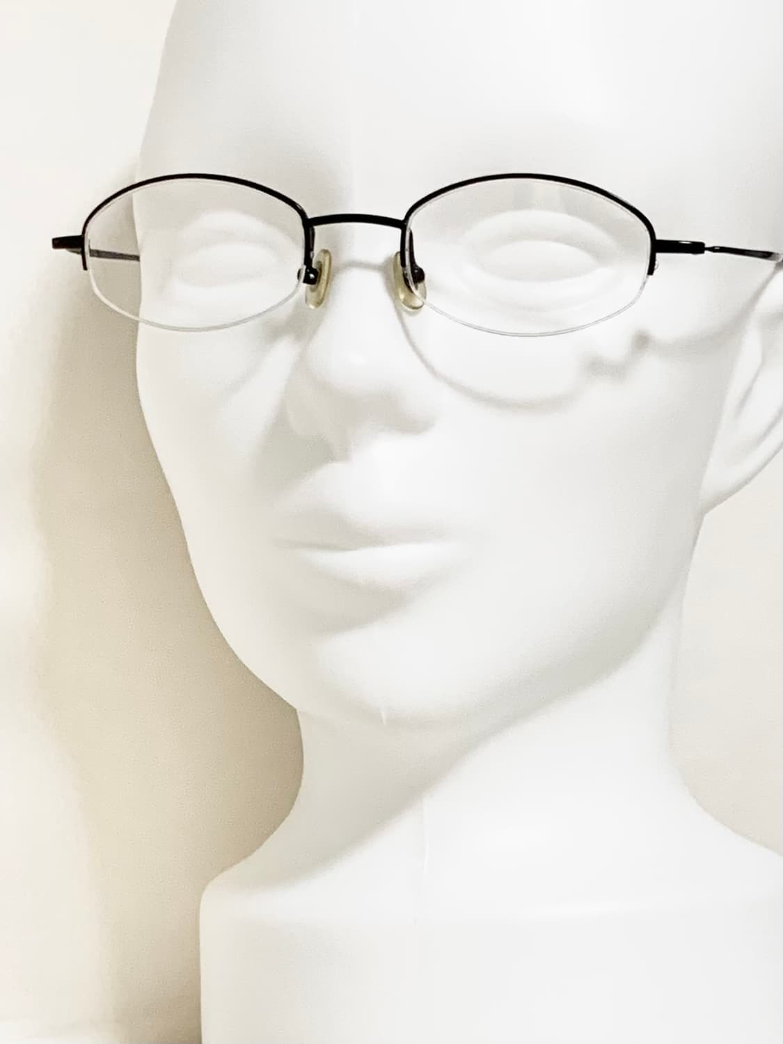 [픽키-473] 반무테 오벌 안경 경량 안경테 상품이미지6