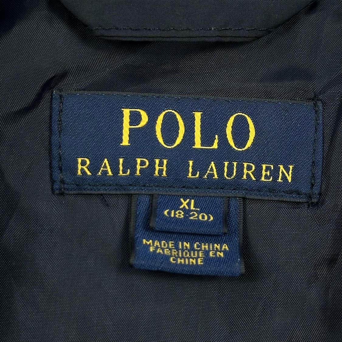 폴로 랄프로렌 포니 걸즈 네이비 퀼팅자켓 (실측 M 여성추천) 상품이미지6