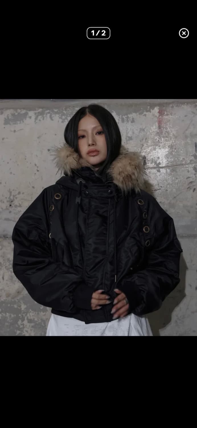 팬시클럽 아일렛 퍼  상품이미지1