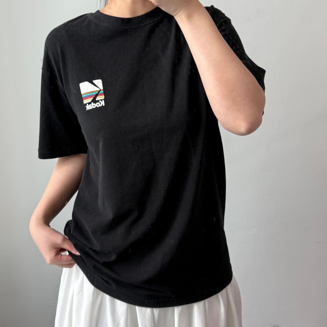 [XL] 코닥 블랙 반팔티 상품이미지2