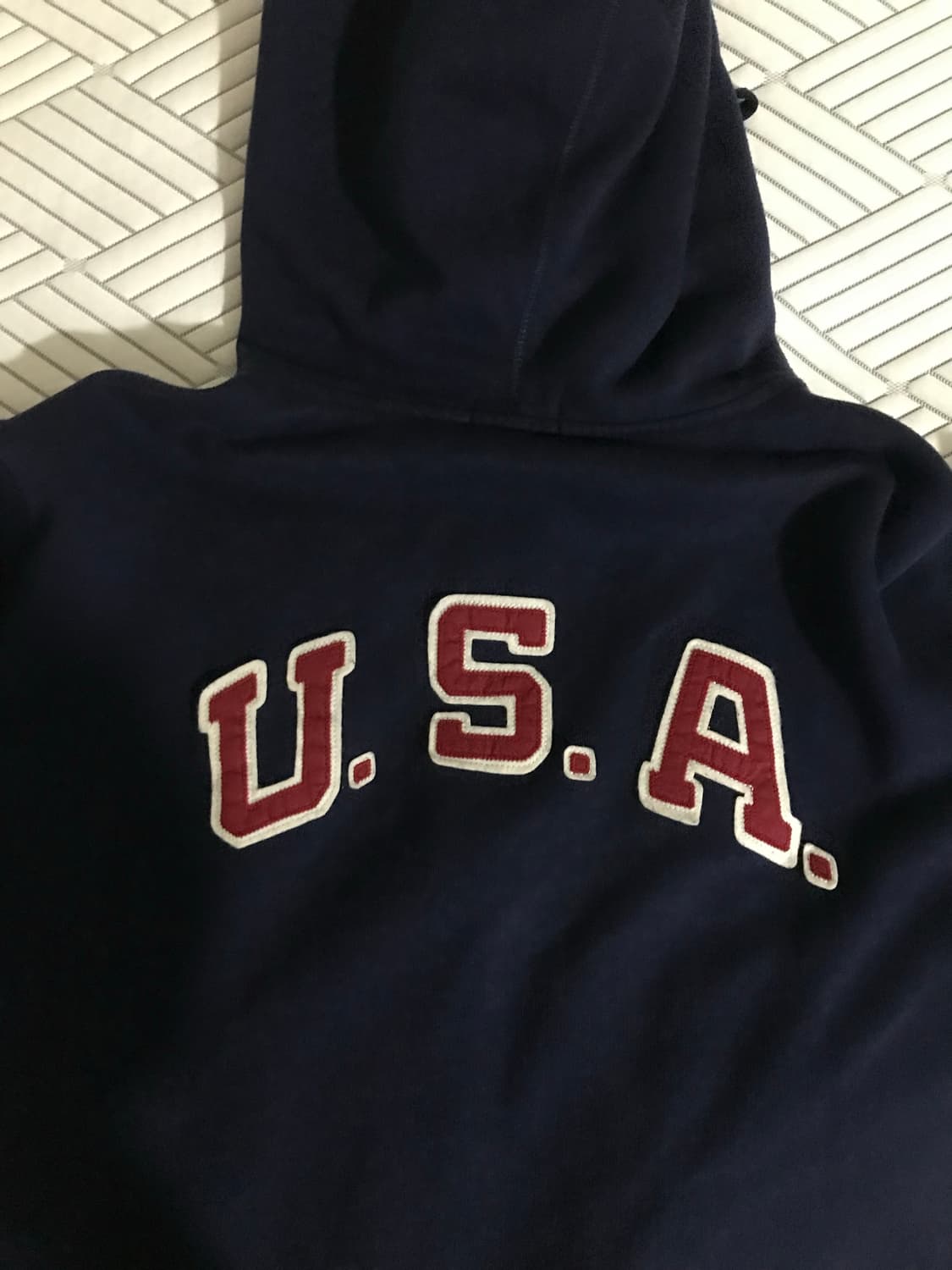 폴로 성조기 후드집업 팔아요 상품이미지2