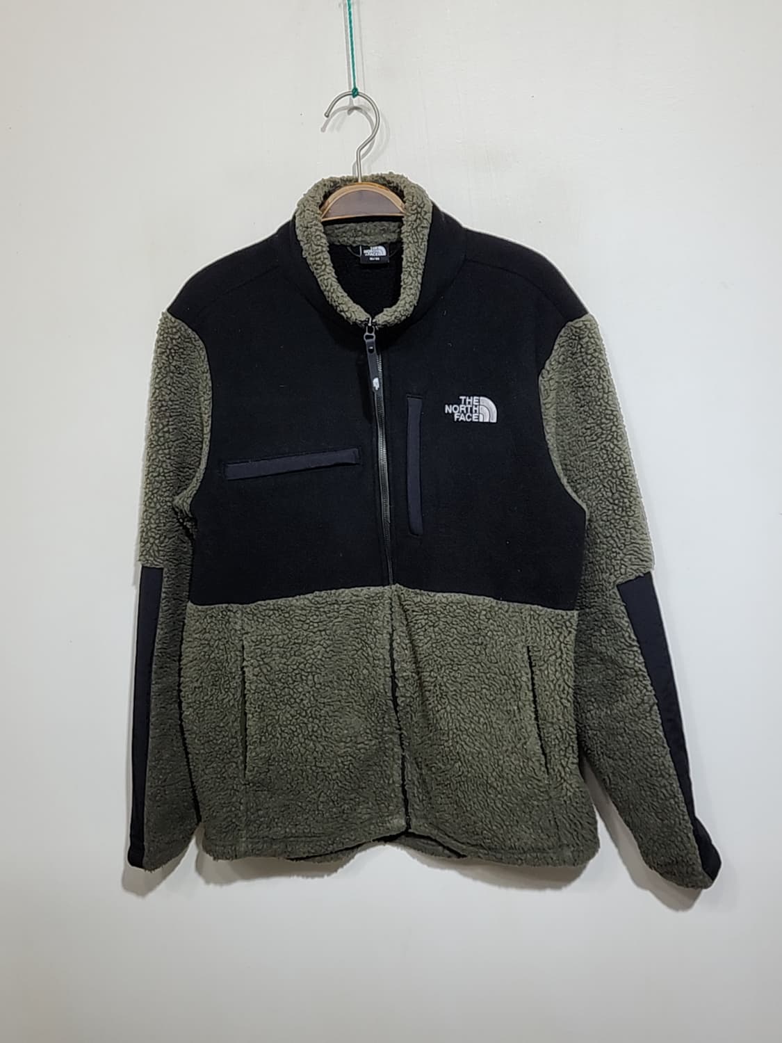 (M) 노스페이스 플리스 점퍼 검카키 뽀글이 후리스 자켓  상품이미지1