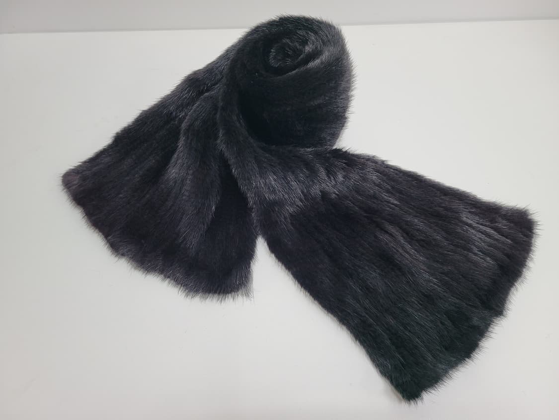 JINDO Sheborn 진도 쉬본 블랙 밍크 머플러 / 총장 180
 상품이미지1