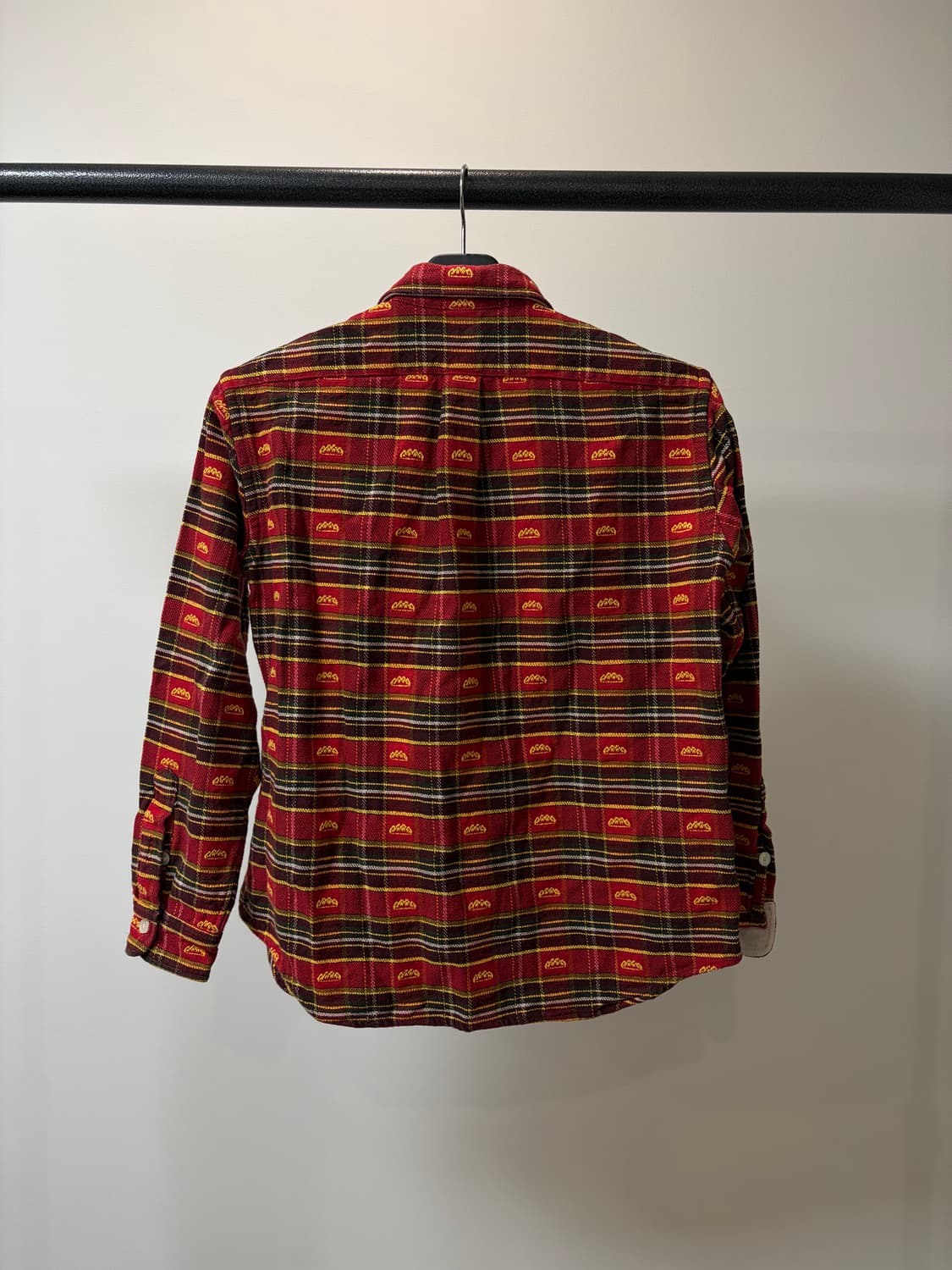 (2) Ne-net 네넷 플란넬 체크 패턴 셔츠 상품이미지3