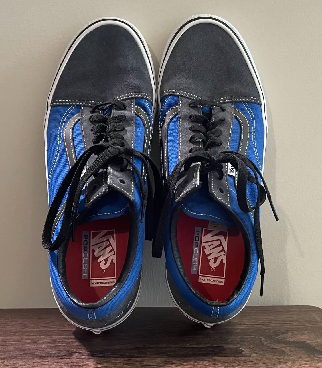 21FW 반스 x 슈프림 스케이트 올드 스쿨 트라이벌 바브 와이어 로얄 상품이미지4