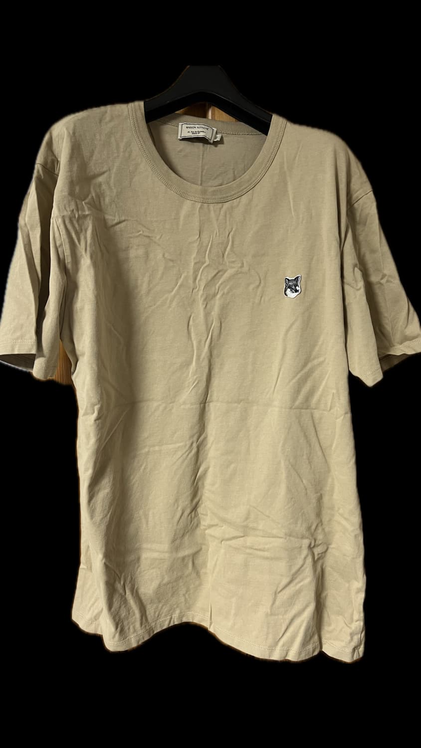 메종키츠네 폭스 헤드 반팔 티셔츠 XXL 상품이미지1