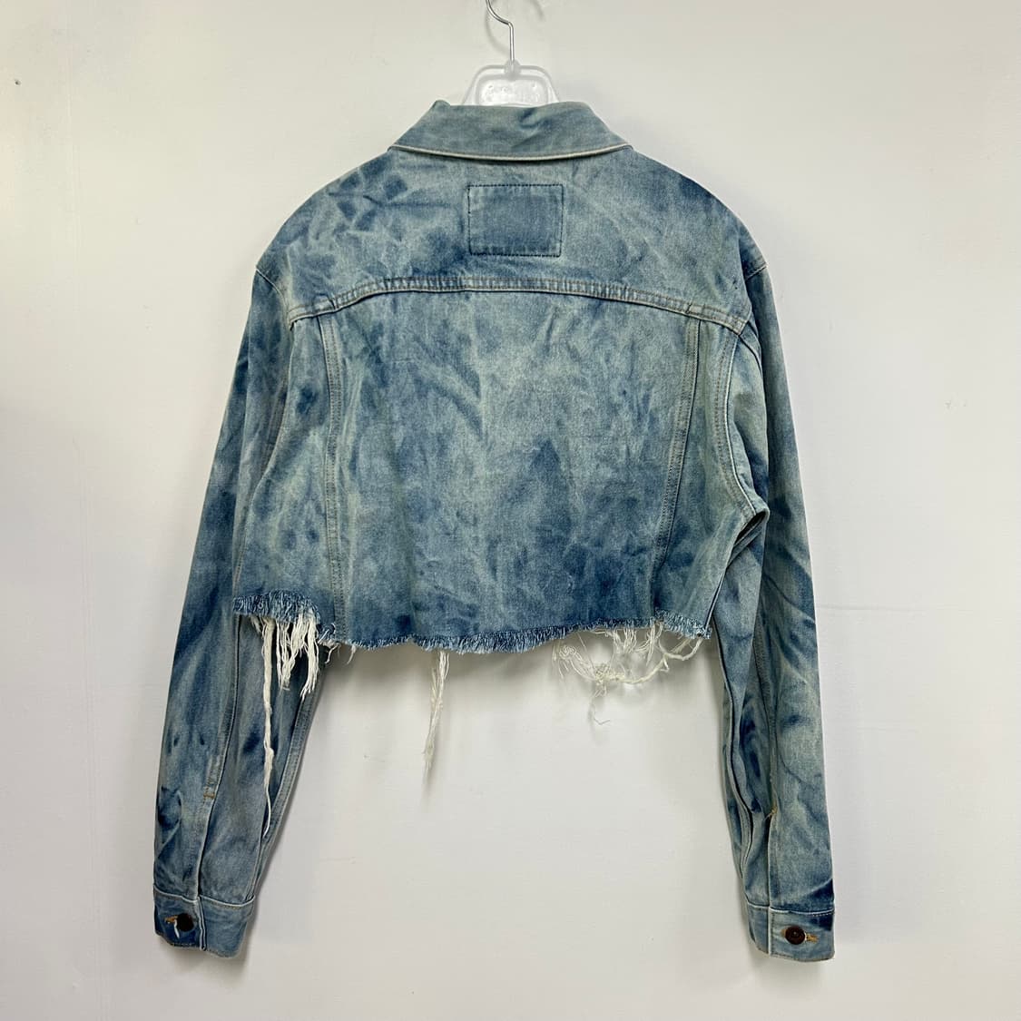 후아유 커스텀 크롭 청자켓[689] 상품이미지6