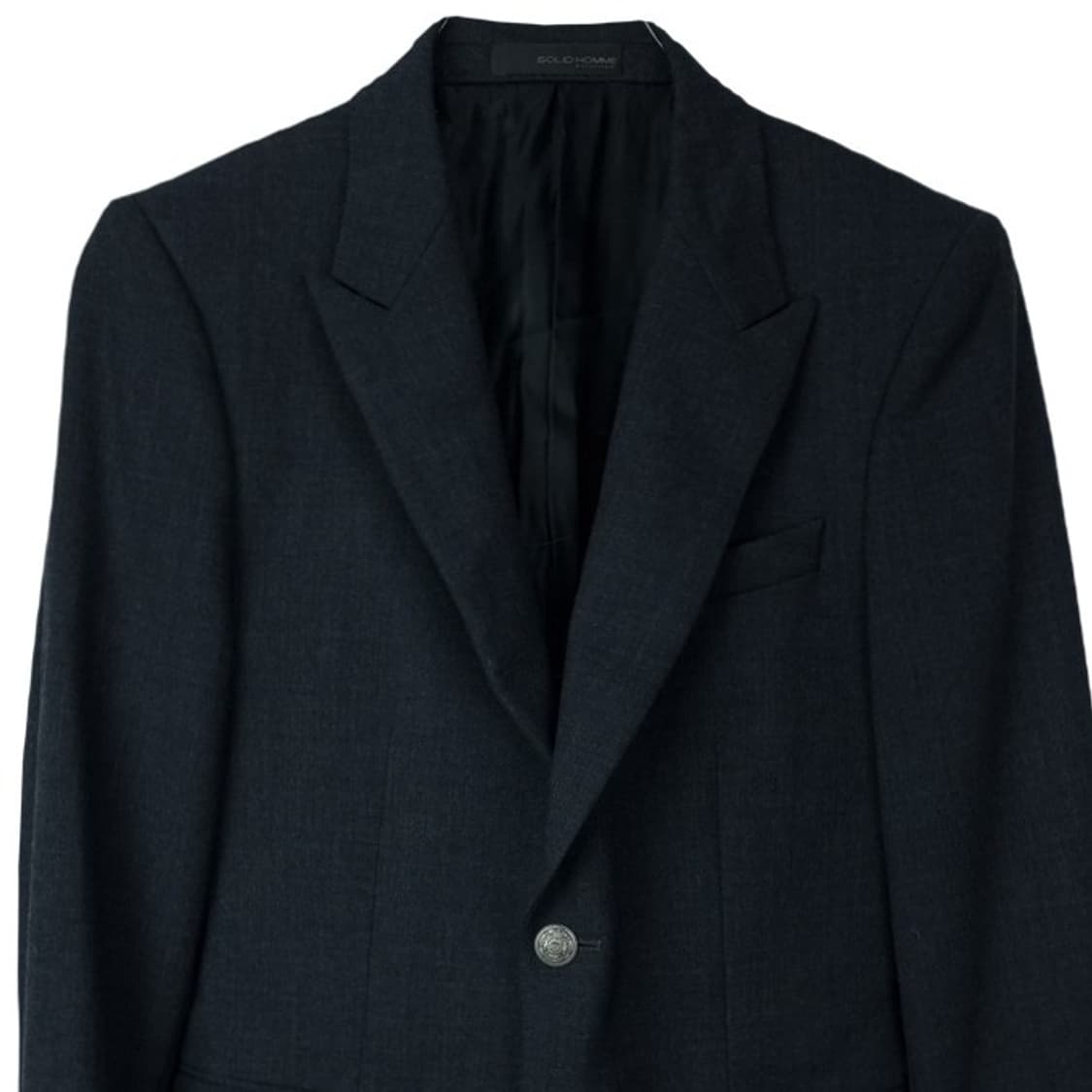 [SOLIDHOMME] 솔리드옴므 울 투버튼 블레이저 자켓 P01151 상품이미지4