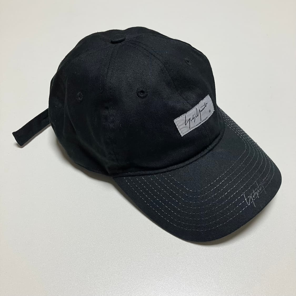 요지야마모토 옴므 homme pour 볼캡 모자 black 상품이미지2