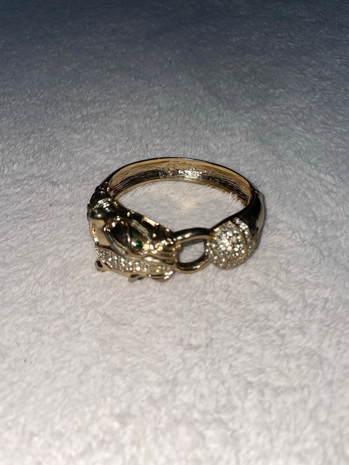 Gyaru Cubic Gold Bangle 갸루 큐빅 뱅글 상품이미지1