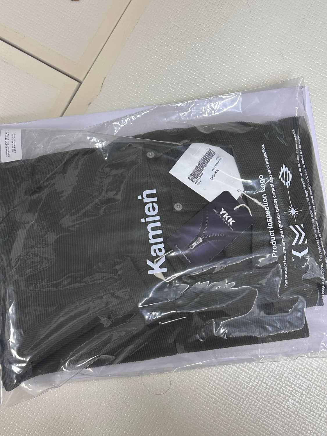 (2)카미엔 타이탄 카키 새상품 상품이미지2