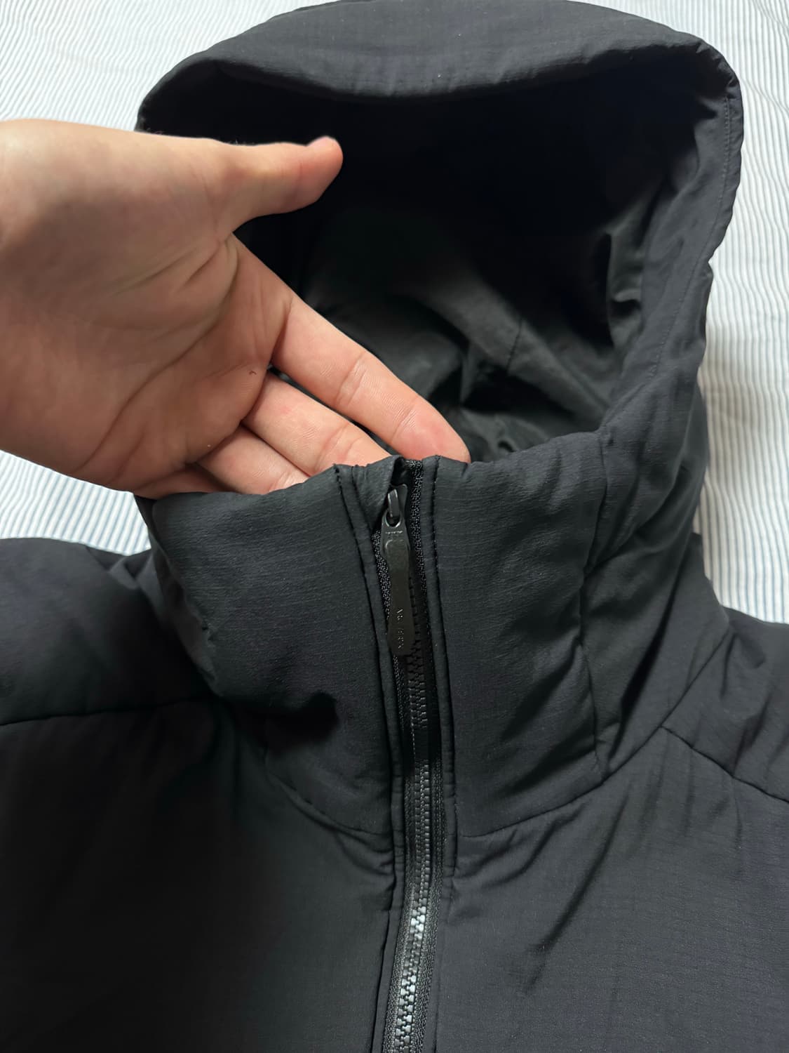 아크테릭스 아톰 AR 후디 블랙  상품이미지5