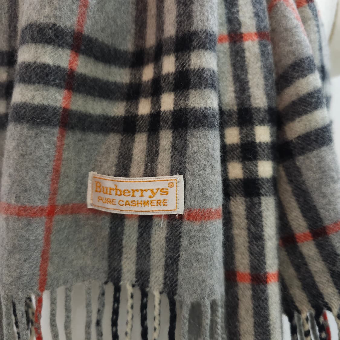 버버리 캐시미어 100% 머플러 상품이미지6