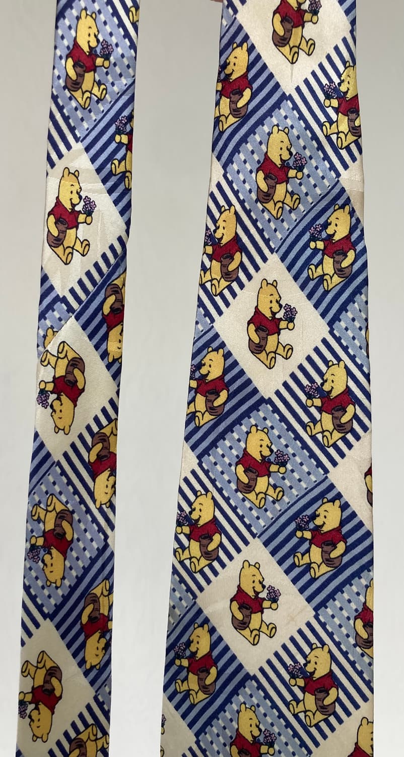 캐릭터 푸우 빈티지 넥타이 상품이미지10