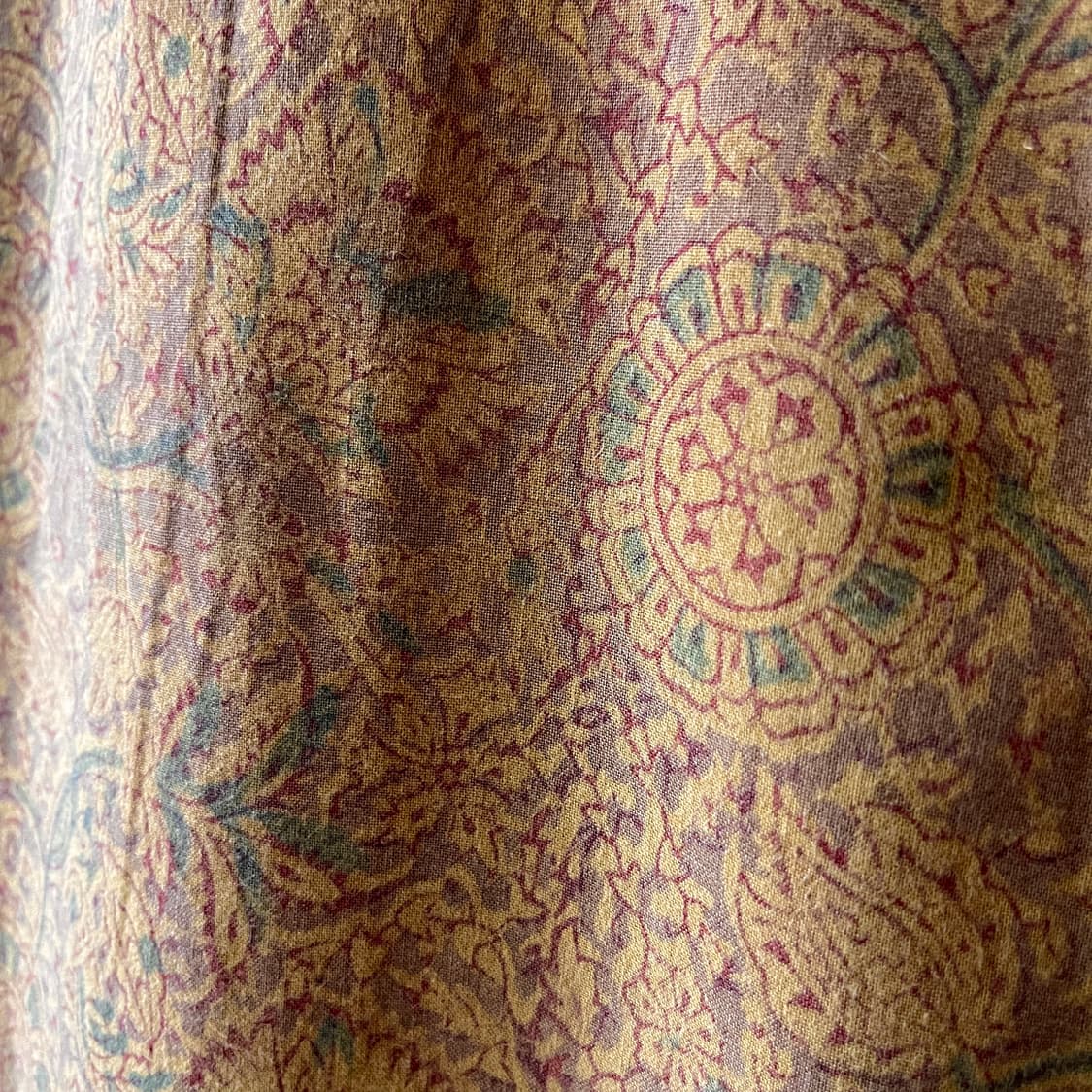 90s 폴로 랄프로렌 플로럴 메달리온 패턴 셔츠 상품이미지9